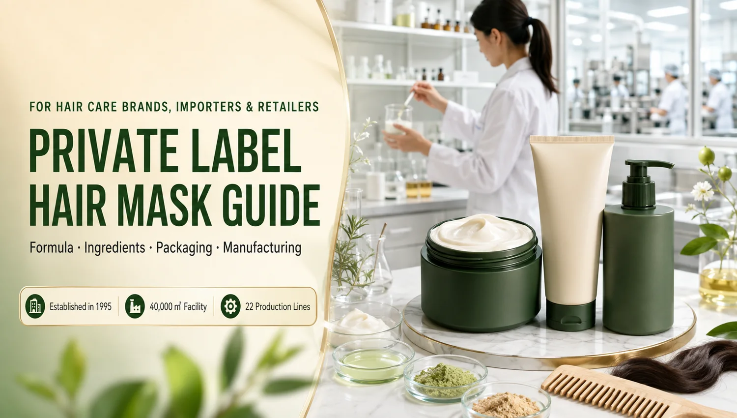 Private label hair mask formula packaging and manufacturing guide Private label hair mask formula packaging and manufacturing guide